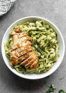 March 29, 2024 Delivery Date - Weekly Menu Offerings: Poblano Verde Pasta w/ Grilled Chicken